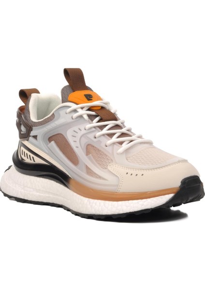 PCI-10105 Beyaz-Kahve Erkek Spor Ayakkabı