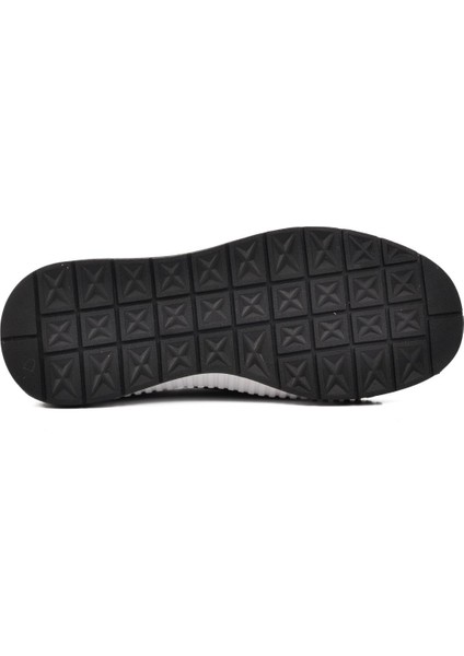 152-15076 Gri-Beyaz Hakiki Deri Erkek Sneaker indirimleri