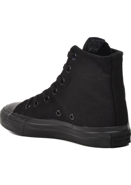 PO-30085 Siyah Unisex Hi Sneaker fırsatları