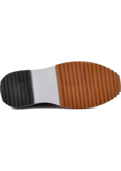 PO-30100 Kırmızı Unisex Hi Sneaker