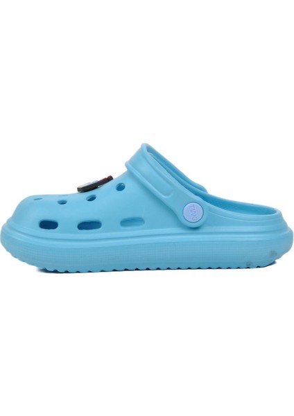 755-F Bebe Mavisi Çocuk Sabo Terlik modelleri