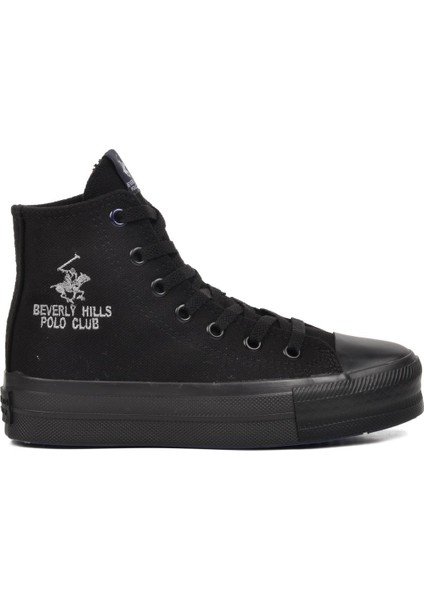 PO-30086 Siyah Unisex Hi Sneaker