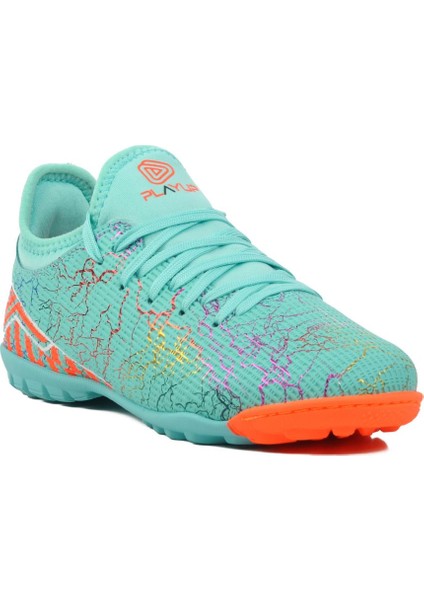 MK-241-F Mint Bağcıklı Halı Saha Ayakkabısı