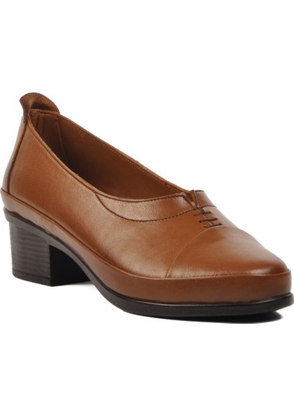 562106 Taba Hakiki Deri Kadın Günlük Ayakkabı