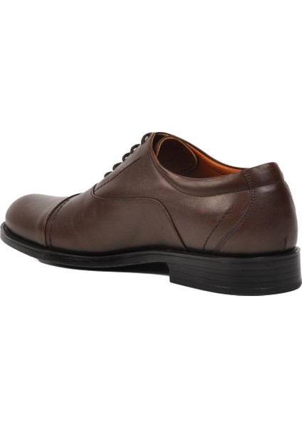 Premium 03259 Kahve Hakiki Deri Erkek Klasik Ayakkabı fırsatları