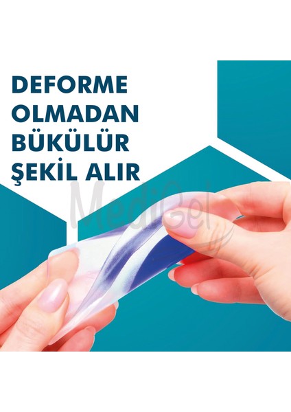 MG03 - Silikon Topuk Desteği | Topuk Dikeni Için Yumuşak Ortopedik Topuk Pedi, Şok Emici Gizli Jel