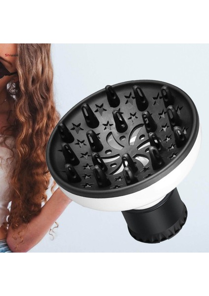 Saç Üfleme Makinesi Difüzörü, Çapı 3,8 Cm'den 6 Cm'ye Uyarlanabilir Saç Kurutma Makineleri ve Üfleyiciler Saç Kurutma Makinesi Aparatı Taşınabilir (Yurt Dışından) indirimleri