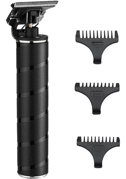 Elektrikli Pro Li Outliner Clippers Baer Bakım Şarj Edilebilir Kesme T-Blade Giyotin Saç Kesme Makineleri (Yurt Dışından)