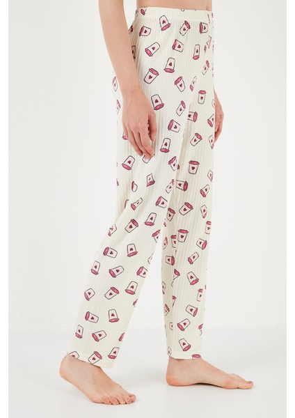 Regular Fit Gömlek Yaka Kısa Kollu Pijama Takımı Bayan Pijama Takımı 65740102