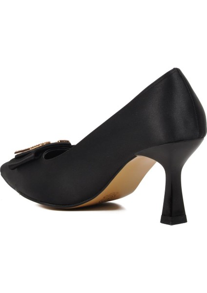 357088 Siyah Kadın Abiye Ayakkabı fırsatları