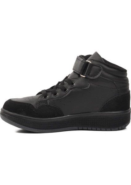 PO-10303-P Siyah Çocuk Hi Sneaker modelleri