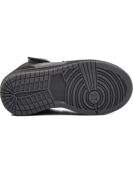 PO-10303-P Siyah Çocuk Hi Sneaker indirimleri