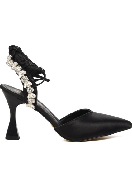 461014 Siyah Kadın Abiye Ayakkabı fiyatları