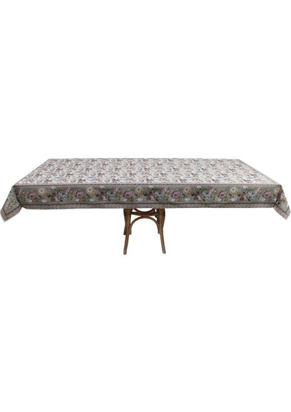 Vanilla Masa Örtüsü 140*240 Kemik - Yeşil modelleri