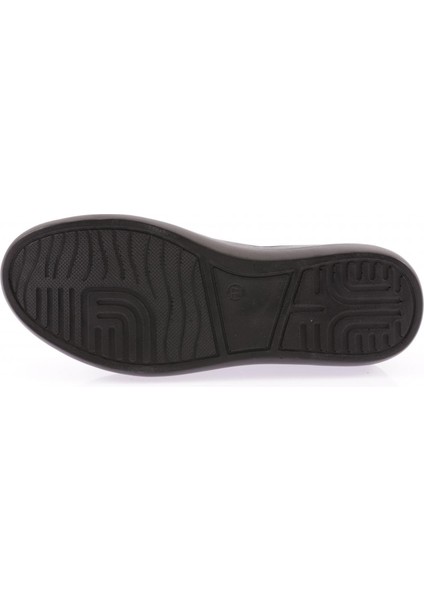 3012 Kadin Kalin Taban Bağcikl Comfort Ayakkabi