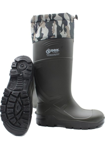 Haki Troya Ultragrıp O4 (Korumasız) Uzun Boğazlı Çizme -30 Derece