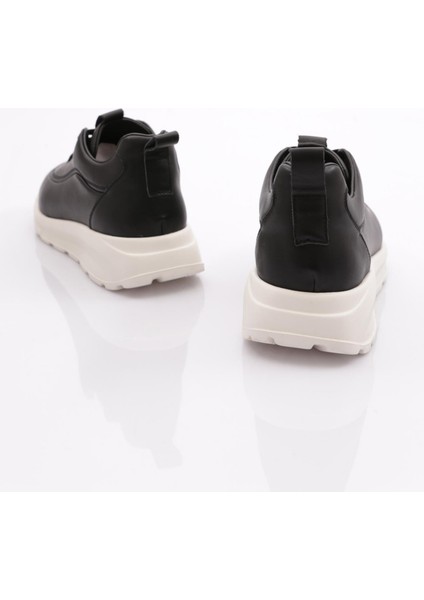 444 Kadin Kalin Taban Sneakers Ayakkabi