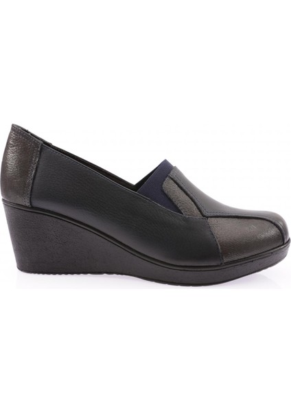 6004-22K Kadin Dolgu Taban Comfort Ayakkabi