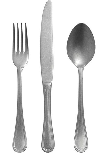 Contour Eskitme 84 Parça Çelik 12 Kişilik Çatal Kaşık Bıçak Seti modelleri