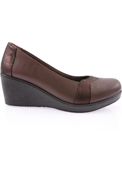 651-22K Kadin Dolgu Taban Comfort Ayakkabi