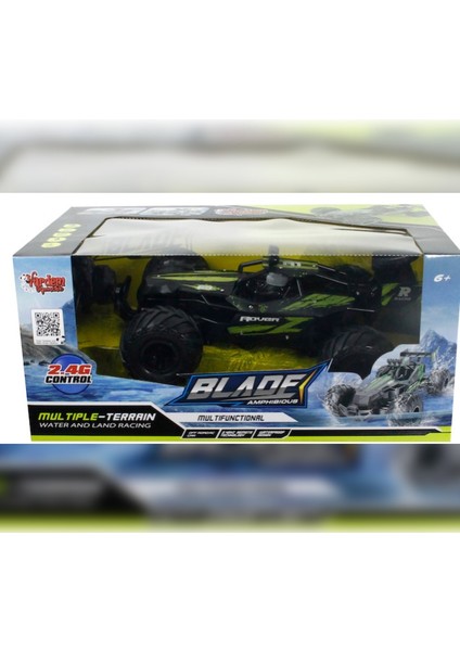 Blade Amphıbıous 2.4 G Control Uzaktan Kumandalı Full Fonksiyon 1:6 Suda ve Karada Off Road Şarjlı Araba