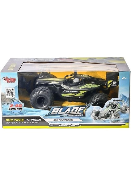 Blade Amphıbıous 2.4 G Control Uzaktan Kumandalı Full Fonksiyon 1:6 Suda ve Karada Off Road Şarjlı Araba