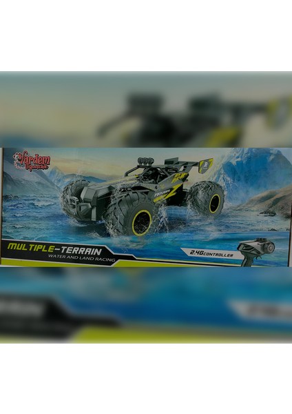 Blade Amphıbıous 2.4 G Control Uzaktan Kumandalı Full Fonksiyon 1:6 Suda ve Karada Off Road Şarjlı Araba