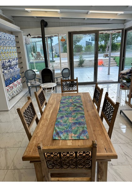 Çuval Görünümlü Palmiye Yaprağı Runner modelleri