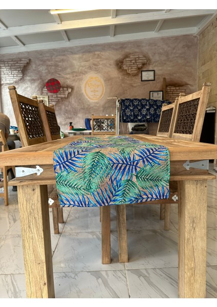 Çuval Görünümlü Palmiye Yaprağı Runner fırsatları