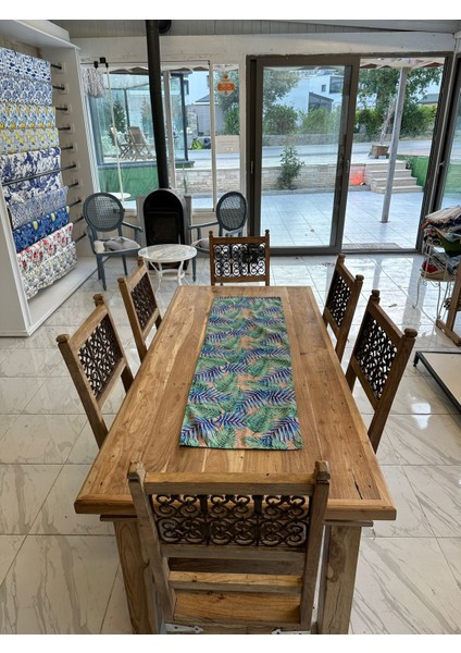 Çuval Görünümlü Palmiye Yaprağı Runner indirimleri