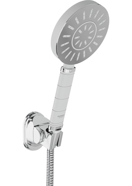 Tetra Oval Mafsallı Duş Seti
