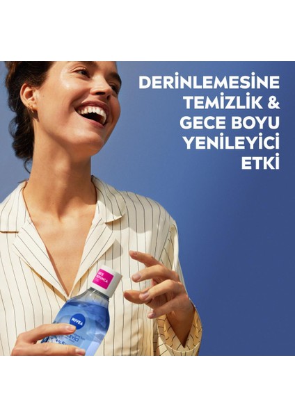 Yenileyici Micellar Makyaj Temizleme Suyu, Serum İçerikli, Pantenol, Yorgun Görünen Ciltler 400 ml