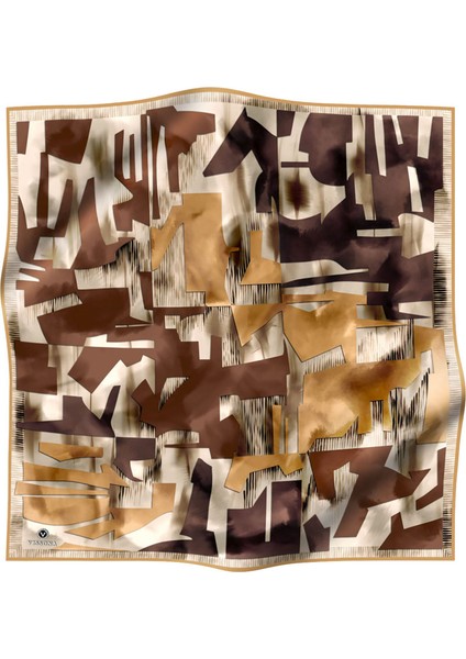 Twill Ipek Eşarp Gold/sütlü Kahve fiyatları