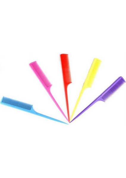 1/5 Adet Ince Diş Tarak Kuaförlük Isı Direnci Kullanışlı Düşük Sıcaklık Plastik Kuyruk Saç Tarağı Kadın Makyaj Aracı Rastgele Renk (Yurt Dışından) fiyatları