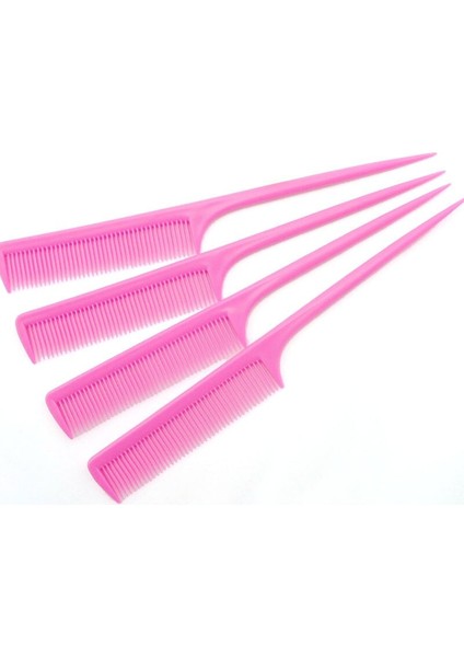 1/5 Adet Ince Diş Tarak Kuaförlük Isı Direnci Kullanışlı Düşük Sıcaklık Plastik Kuyruk Saç Tarağı Kadın Makyaj Aracı Rastgele Renk (Yurt Dışından) modelleri