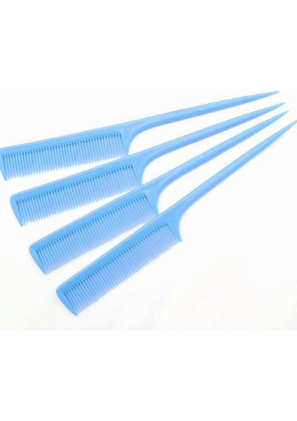 1/5 Adet Ince Diş Tarak Kuaförlük Isı Direnci Kullanışlı Düşük Sıcaklık Plastik Kuyruk Saç Tarağı Kadın Makyaj Aracı Rastgele Renk (Yurt Dışından) fırsatları