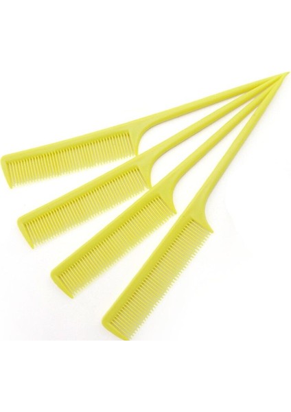 1/5 Adet Ince Diş Tarak Kuaförlük Isı Direnci Kullanışlı Düşük Sıcaklık Plastik Kuyruk Saç Tarağı Kadın Makyaj Aracı Rastgele Renk (Yurt Dışından) indirimleri