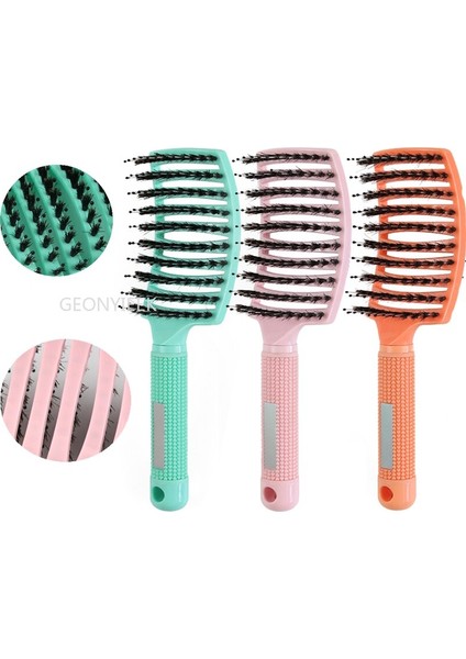 Saç Derisine Masaj Tarak Saç Fırçası Kıl Naylon Kadın Islak Kuru Kıvırcık Detangle Saç Fırçası Salon Kuaförlük Şekillendirici Aracı Dropship (Yurt Dışından) fiyatları