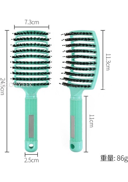 Saç Derisine Masaj Tarak Saç Fırçası Kıl Naylon Kadın Islak Kuru Kıvırcık Detangle Saç Fırçası Salon Kuaförlük Şekillendirici Aracı Dropship (Yurt Dışından) fırsatları