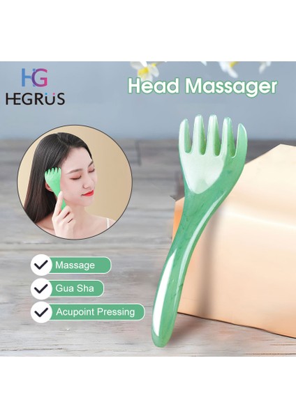 Kafa Masajı Aleti - Yeşil (Yurt Dışından) modelleri