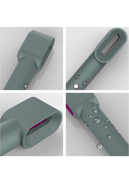 Silikon Dyson Saç Kurutma Makinesi Kapak Kılıf Dyson Airwrap Şekillendirici Ön-Şekillendirici Kurutma Makinesi Aksesuarları Yıkanabilir Koruyucu Kapaklar 6 Renk (Yurt Dışından)