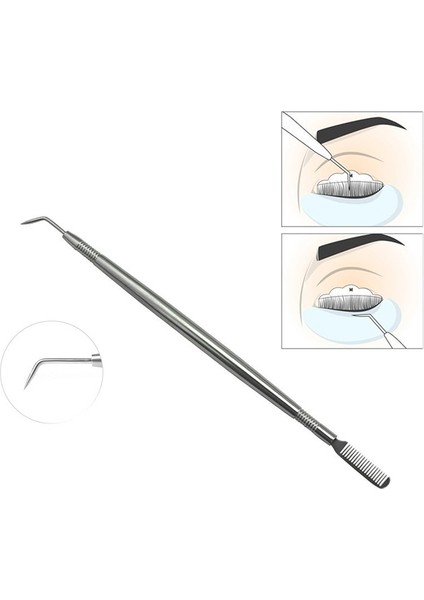 Katlanabilir Metal Kirpik Fırçası Tarak Tarak Kirpik Seçici Kirpik Bigudi Makyaj Kirpik Ayırıcı Maskara Kıvırcık Saç Güzellik (Yurt Dışından) modelleri