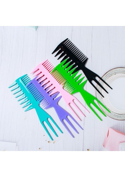 Retro Yağ Kafa Şekillendirici Saç Fırçası Geniş Diş Saç Tarak Kadın Erkek Seçim Balık Kılçığı Şekilli Çatal Salon Kuaförlük Aracı (Yurt Dışından) fiyatları