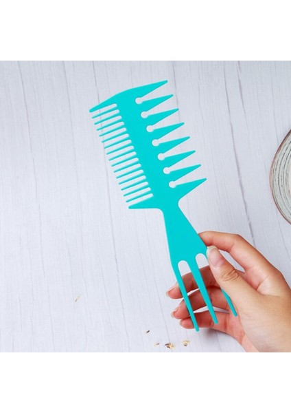 Retro Yağ Kafa Şekillendirici Saç Fırçası Geniş Diş Saç Tarak Kadın Erkek Seçim Balık Kılçığı Şekilli Çatal Salon Kuaförlük Aracı (Yurt Dışından) fırsatları