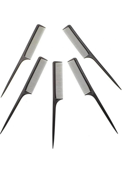 Taşınabilir Kuaförlük Aracı Tarak Sharps Kuyruk Saç Stili Alay Kuaförlük Ev Salon Saç Fırçası (Yurt Dışından)