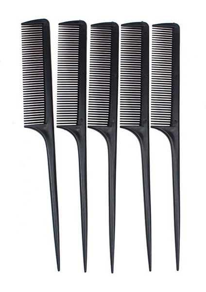 Taşınabilir Kuaförlük Aracı Tarak Sharps Kuyruk Saç Stili Alay Kuaförlük Ev Salon Saç Fırçası (Yurt Dışından)