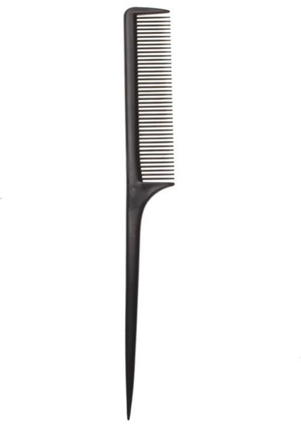 Taşınabilir Kuaförlük Aracı Tarak Sharps Kuyruk Saç Stili Alay Kuaförlük Ev Salon Saç Fırçası (Yurt Dışından)