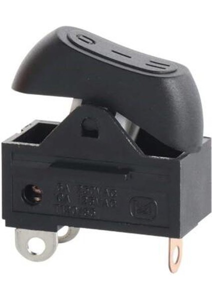Adet KCD15-103/T Saç Kurutma Makinesi Anahtarı Rocker Anahtarı 3 Pozisyon On-Off-On Tekne Anahtarı (Yurt Dışından)