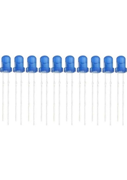3mm Mavi LED Paketi - 100 Adet