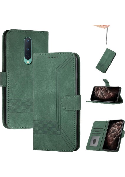 Kullanışlı Stand Özelliği ile Oneplus 8 Cüzdan Kılıf Pu Deri Kart Kapağı ile Uyumlu (Yurt Dışından)